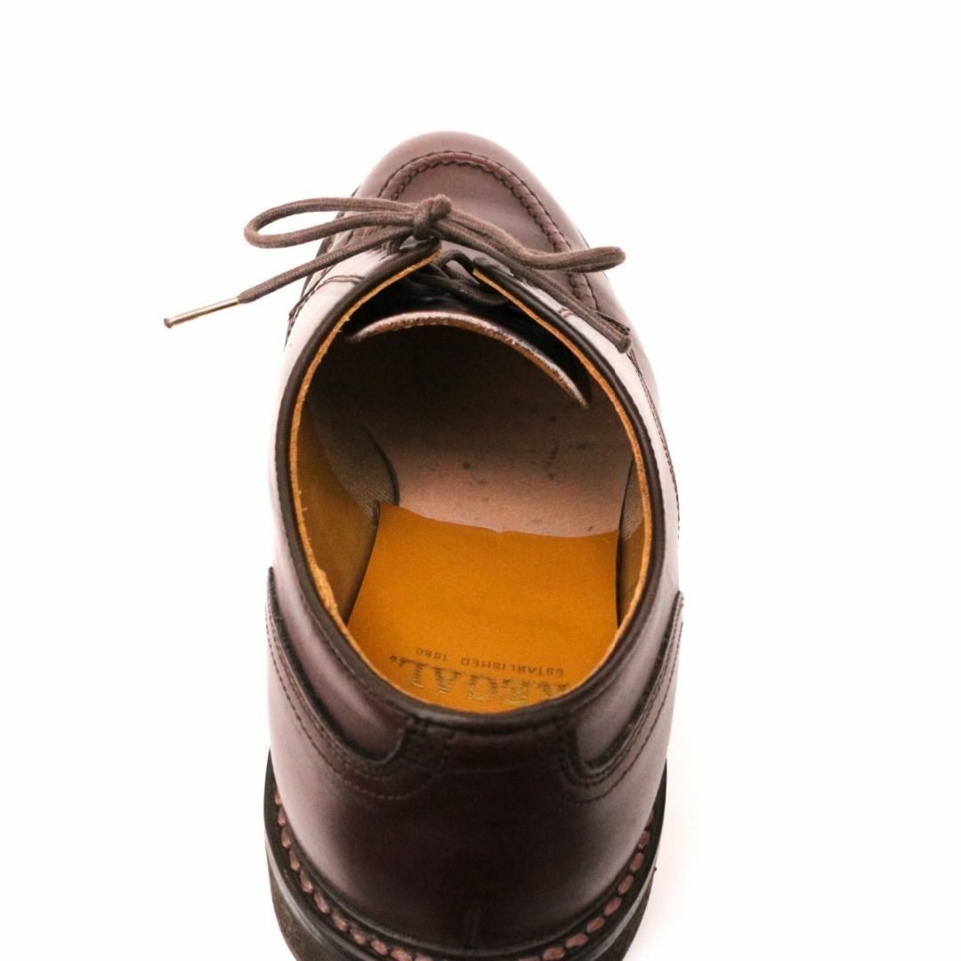 REGAL(リーガル)のリーガル Y010BA 革靴 レザーシューズ 24cm レザー 本革 ブラウン メンズの靴/シューズ(ドレス/ビジネス)の商品写真