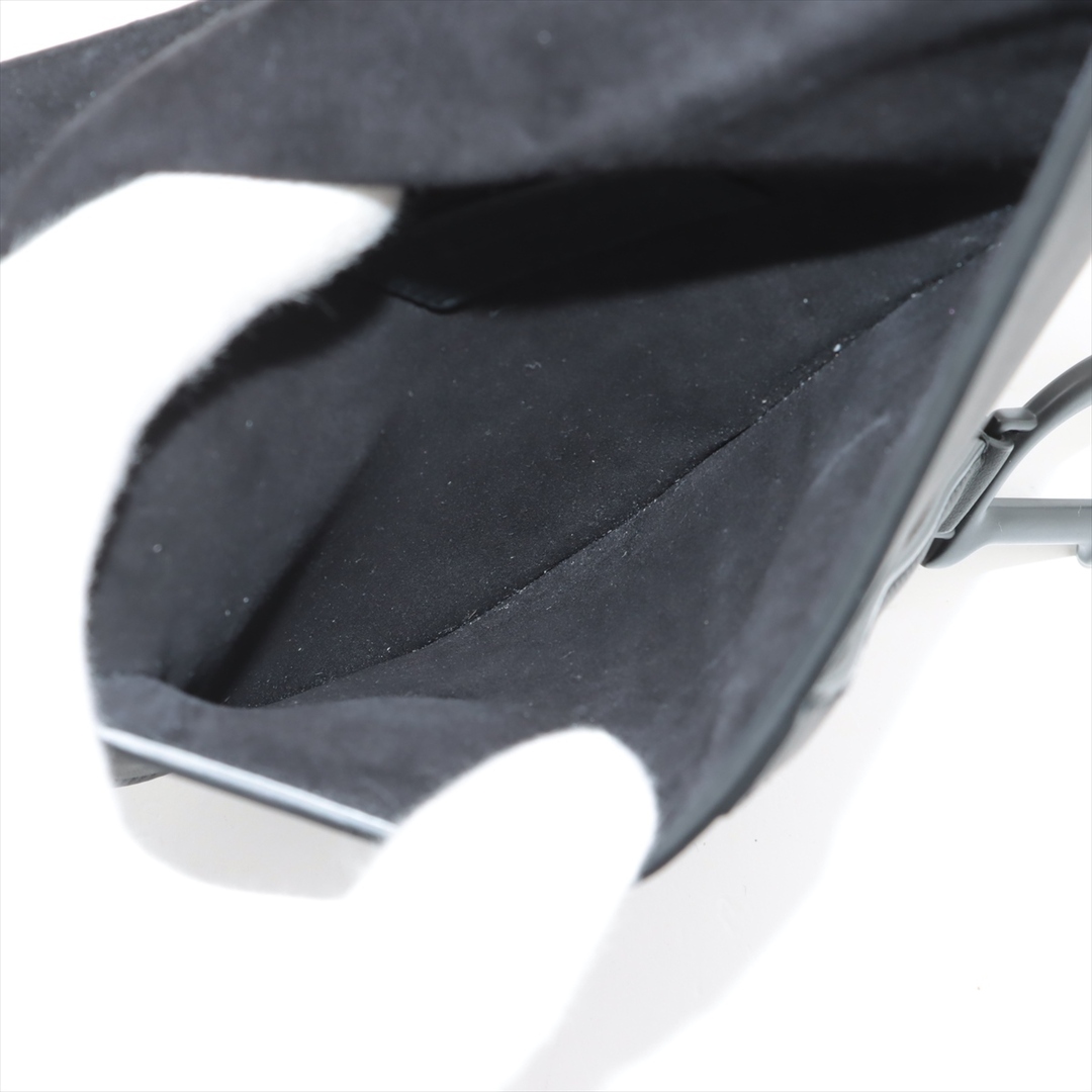 Christian Dior(クリスチャンディオール)のクリスチャンディオール サドル レザー  ブラック レディース ウエストバ レディースのバッグ(ボディバッグ/ウエストポーチ)の商品写真