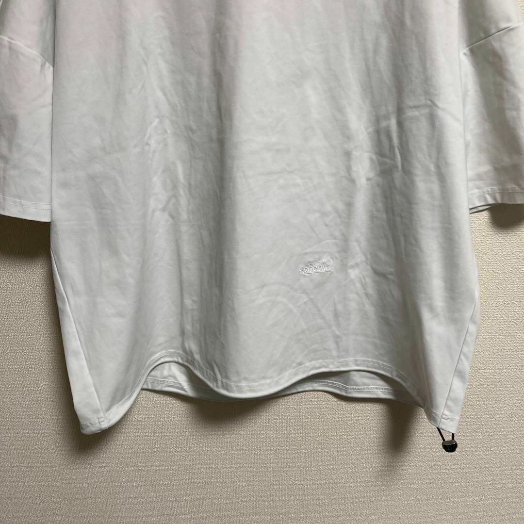 phenix(フェニックス)の+phenix フェニックス Tシャツ　ホワイト　白　XL メンズのトップス(Tシャツ/カットソー(半袖/袖なし))の商品写真