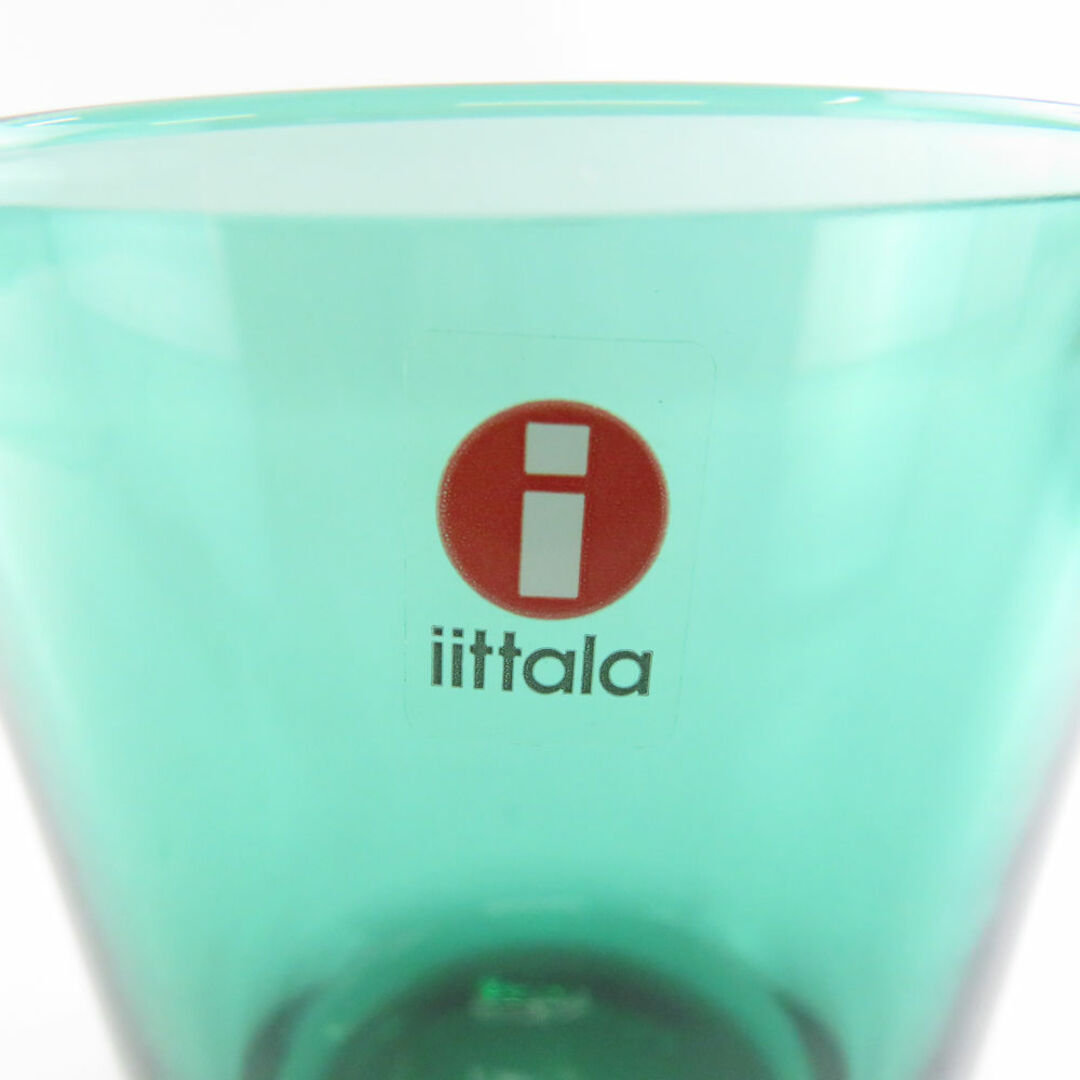 iittala(イッタラ)の未使用 iittala イッタラ カルティオ グラス ライト緑 タンブラー コップ 廃盤 北欧 SU6917H  インテリア/住まい/日用品のキッチン/食器(グラス/カップ)の商品写真