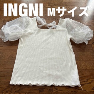 INGNI - 【INGNI】半袖リボントップス
