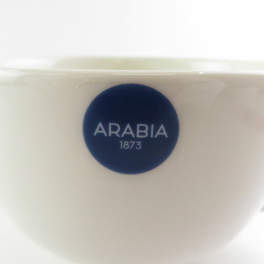 ARABIA(アラビア)の美品 ARABIA アラビア 24h カップ＆ソーサー ティー コーヒー 北欧 ヴィンテージ 希少 SU6921H  インテリア/住まい/日用品のキッチン/食器(グラス/カップ)の商品写真