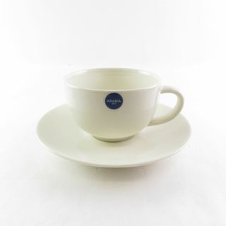 アラビア(ARABIA)の美品 ARABIA アラビア 24h カップ＆ソーサー ティー コーヒー 北欧 ヴィンテージ 希少 SU6921H (グラス/カップ)