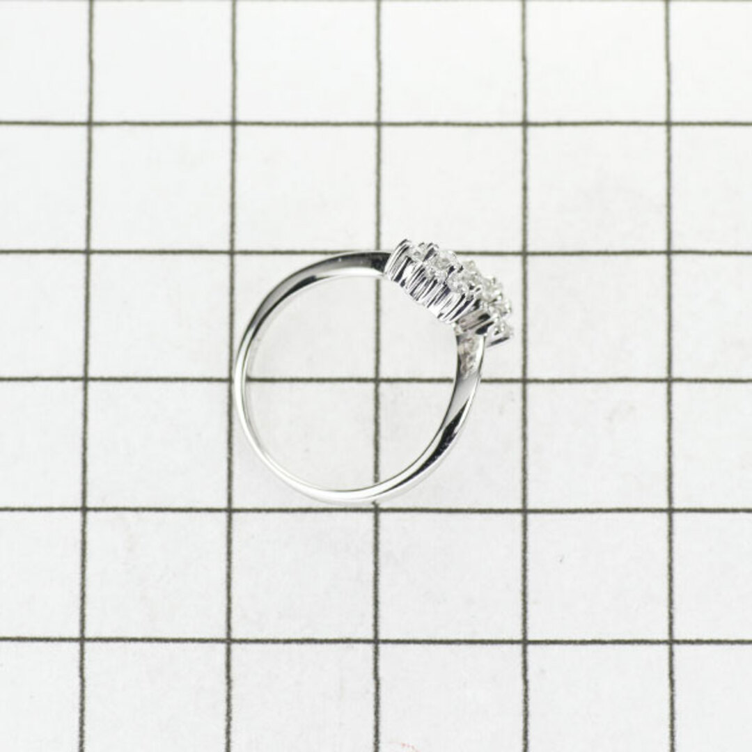 PonteVecchio(ポンテヴェキオ)のポンテヴェキオ K18WG ダイヤモンド リング 0.31ct　フラワー　ピンキー レディースのアクセサリー(リング(指輪))の商品写真