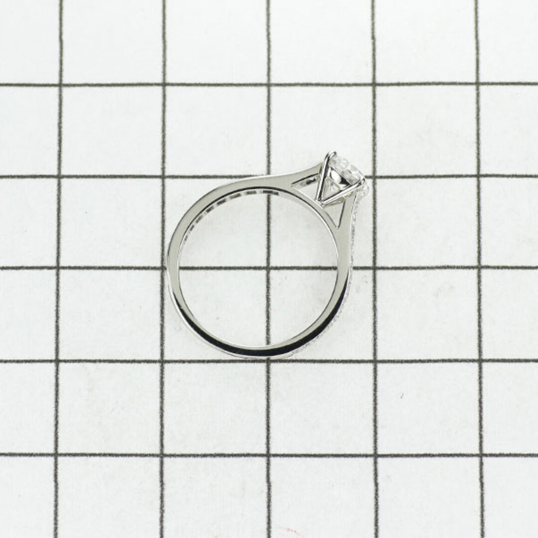 Van Cleef & Arpels(ヴァンクリーフアンドアーペル)のヴァンクリーフ＆アーペル Pt950 ダイヤモンド  リング 0.52ct E VVS2 3EX ロマンス 46号 レディースのアクセサリー(リング(指輪))の商品写真