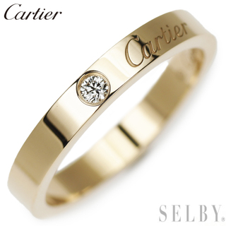 カルティエ(Cartier)のカルティエ K18PG ダイヤモンド リング Cドゥカルティエ 53号(リング(指輪))