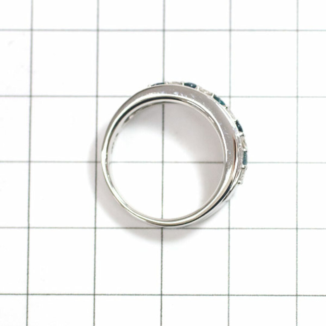 希少 Pt900 アレキサンドライト ダイヤモンド リング 0.29ct D0.24ct レディースのアクセサリー(リング(指輪))の商品写真