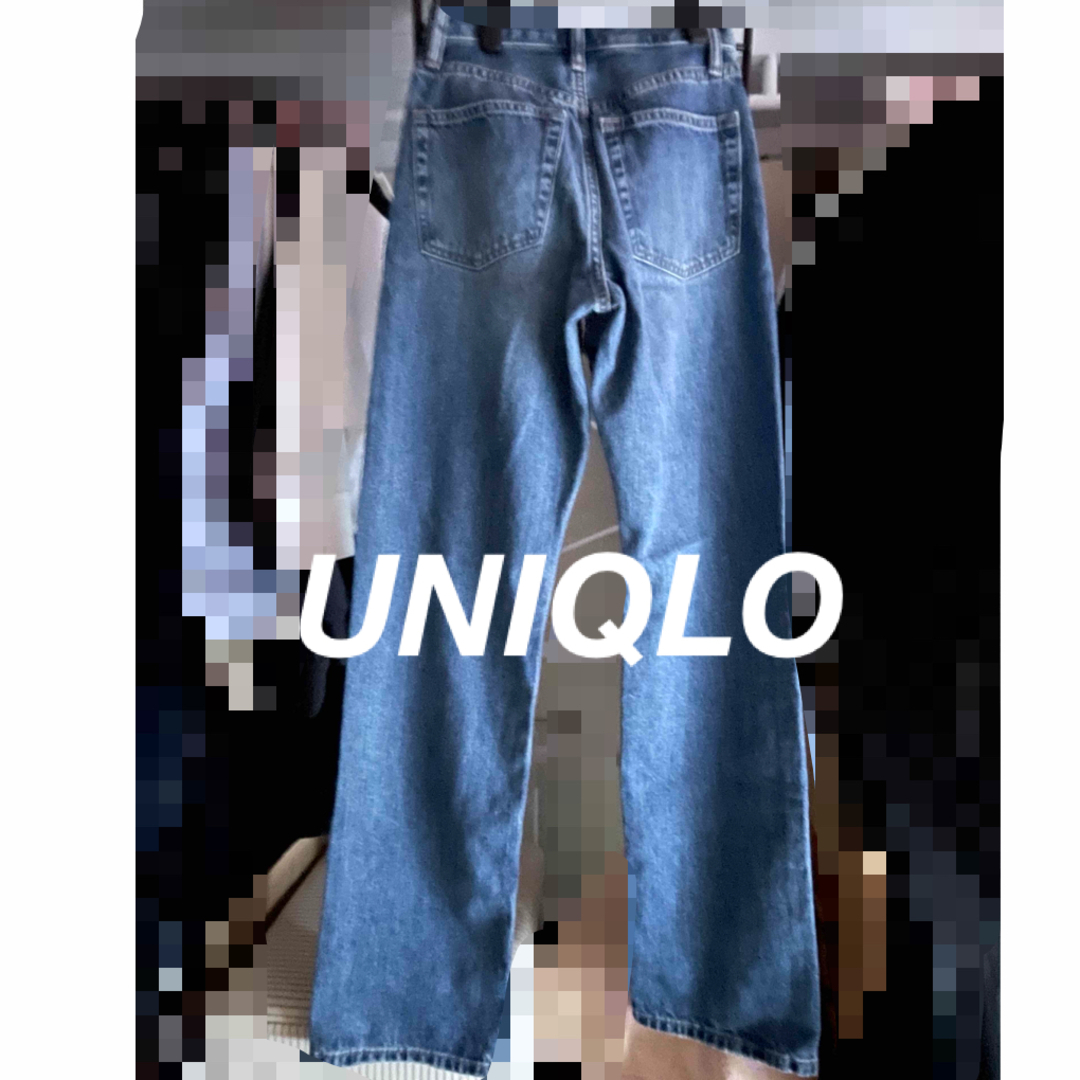 UNIQLO(ユニクロ)のUNIQLO ストレートジーンズ22 レディースのパンツ(デニム/ジーンズ)の商品写真