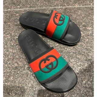 グッチ(Gucci)のGUCCIメンズスリッパスリッポンサンダル(サンダル)