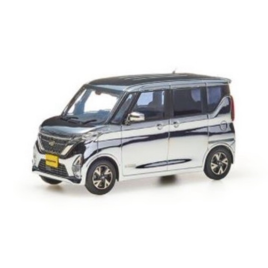 日産(ニッサン)の絶版・新品・未開封★1/43日産ルークスBA1CHROMEモデル★ラクマパック エンタメ/ホビーのおもちゃ/ぬいぐるみ(ミニカー)の商品写真