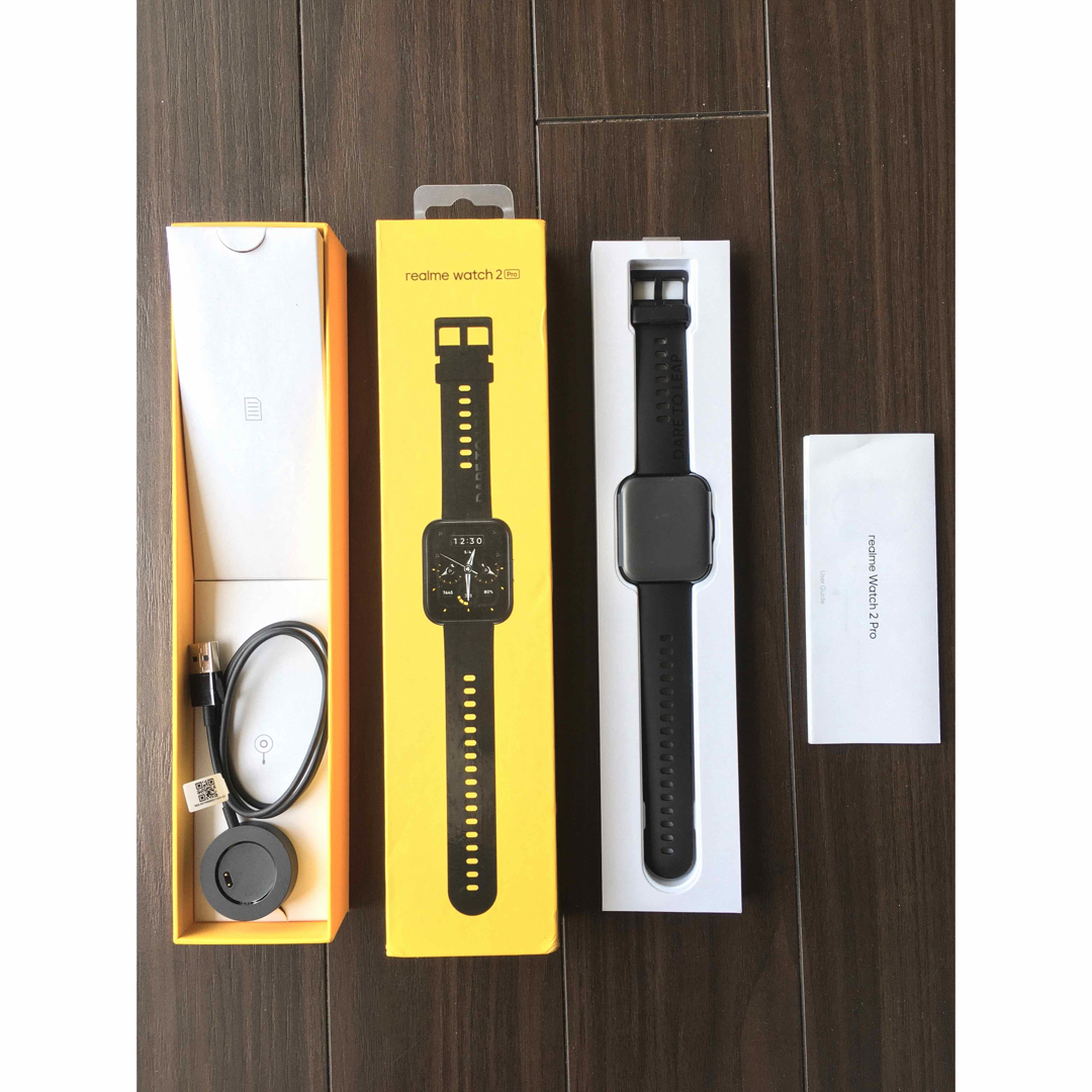 【超美品】 Realme Watch 2 Pro (グローバルバージョン) スマホ/家電/カメラのスマホアクセサリー(その他)の商品写真