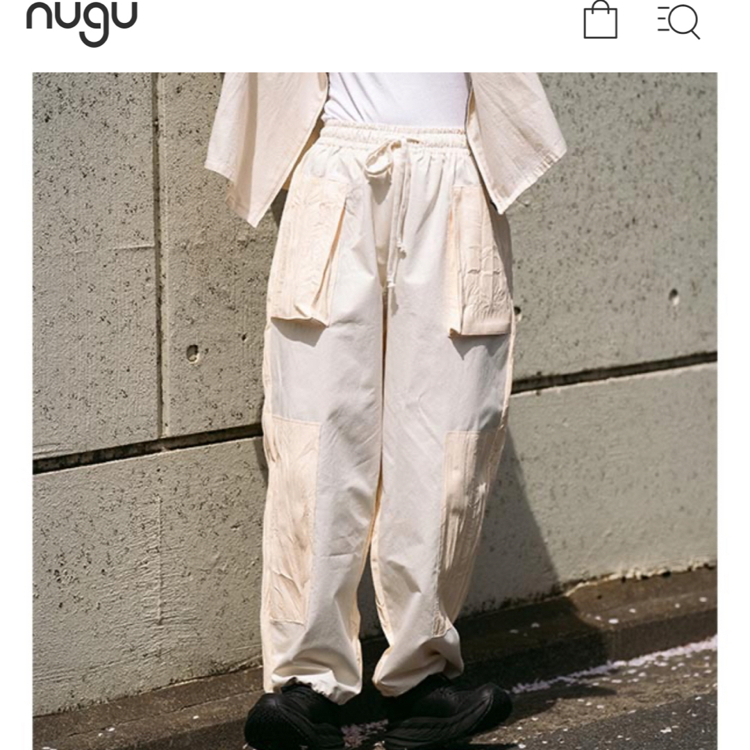 nugu カーゴパンツ レディースのパンツ(ワークパンツ/カーゴパンツ)の商品写真