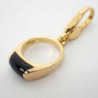 ブルガリ(BVLGARI)のブルガリ 750 オニキス トロンケット チャーム/トップ[g265-58］(チャーム)