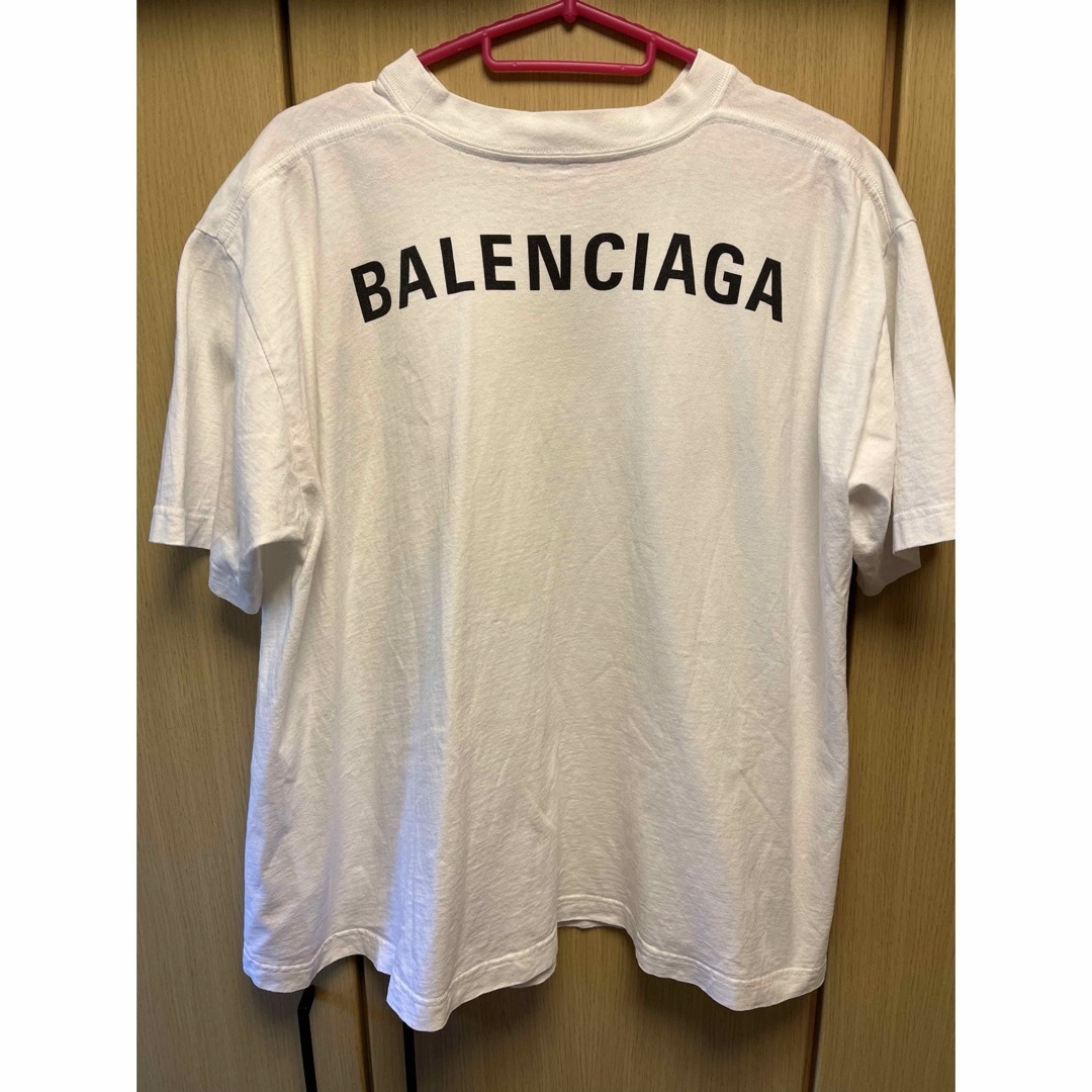 BALENCIAGA - 正規 18AW BALENCIAGA バレンシアガ バックロゴ T BALENCIAGA - 正規 18AW BALENCIAGA バレンシアガ バックロゴ T