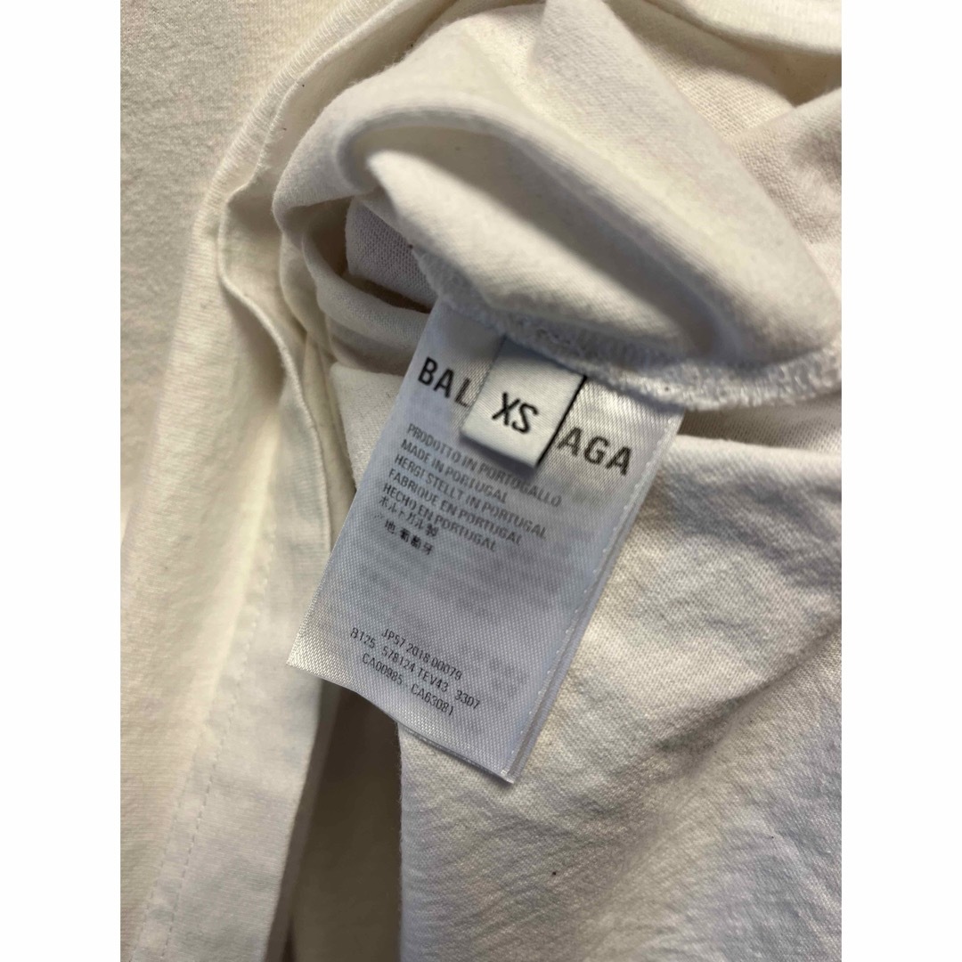 BALENCIAGA - 正規 18AW BALENCIAGA バレンシアガ バックロゴ T BALENCIAGA - 正規 18AW BALENCIAGA バレンシアガ バックロゴ T