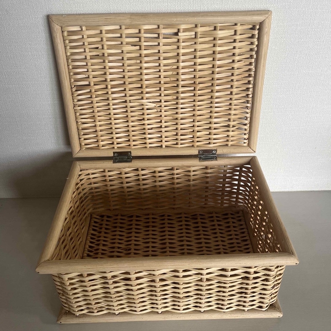 MUJI (無印良品) - 無印良品 カゴ インテリア 収納 ブリ材長方形 MUJI (無印良品) - 無印良品 カゴ インテリア 収納 ブリ材長方形