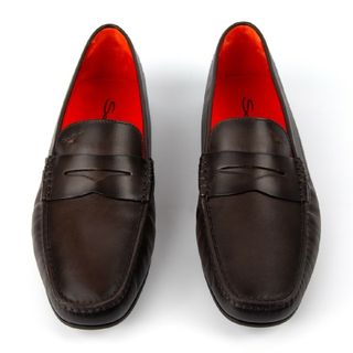 Santoni - 新品 Santoni サントーニ モカシン ドライビングシューズ 27cm相当