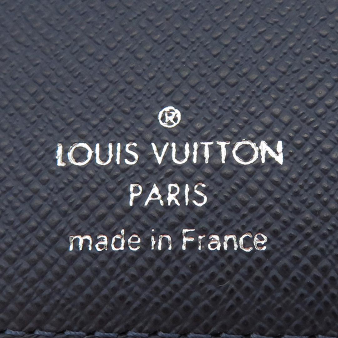 LOUIS VUITTON(ルイヴィトン)のルイヴィトン LOUIS VUITTON 二つ折り財布 ポルトフォイユ ミュルティプル タイガ ネイビー 紺 札入れ  M30952 RFID 【保存袋】【中古】 メンズのファッション小物(折り財布)の商品写真