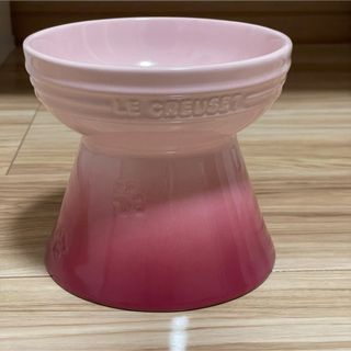 LE CREUSET - 【中古・美品】ル・クルーゼ ハイスタンド ペットボウル