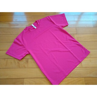 glimmerTシャツ　Mサイズ　ホットピンク　ユニセックス(Tシャツ/カットソー(半袖/袖なし))