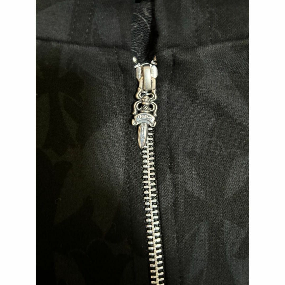 Chrome Hearts(クロムハーツ)の新品★クロムハーツ 総柄 ジップパーカー M サイズ メンズのトップス(パーカー)の商品写真