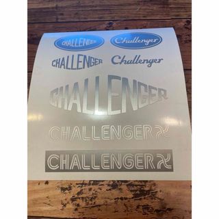 CHALLENGER ステッカー　シルバー(ステッカー)