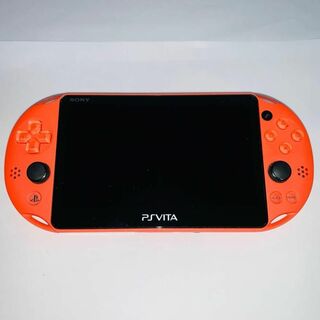 【230】 PS Vita Wi-Fiモデル ネオンオレンジ(携帯用ゲーム機本体)