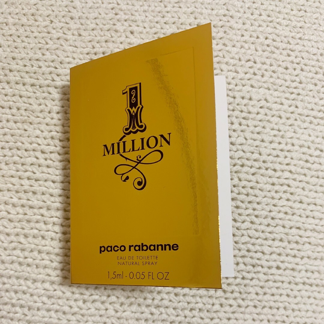 paco rabanne(パコラバンヌ)のパコ ラバンヌ ワンミリオン オードトワレ サンプル 1.5ml コスメ/美容の香水(香水(男性用))の商品写真