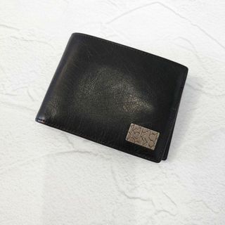 カルバンクライン(Calvin Klein)のカルバンクライン　calvin klein レザー財布　2つ折り(折り財布)