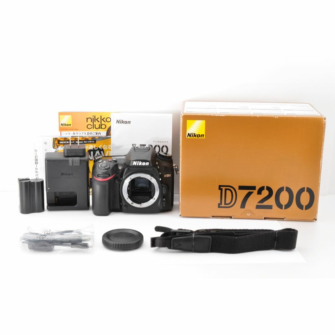 Nikon(ニコン)のNikon D7200 シャッター数 28803(19%) 元箱付 #FD03 スマホ/家電/カメラのカメラ(デジタル一眼)の商品写真