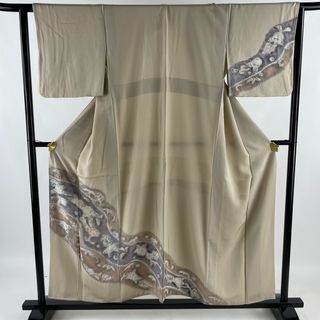 訪問着 身丈155cm 裄丈62.5cm 正絹 美品 秀品 【中古】(着物)