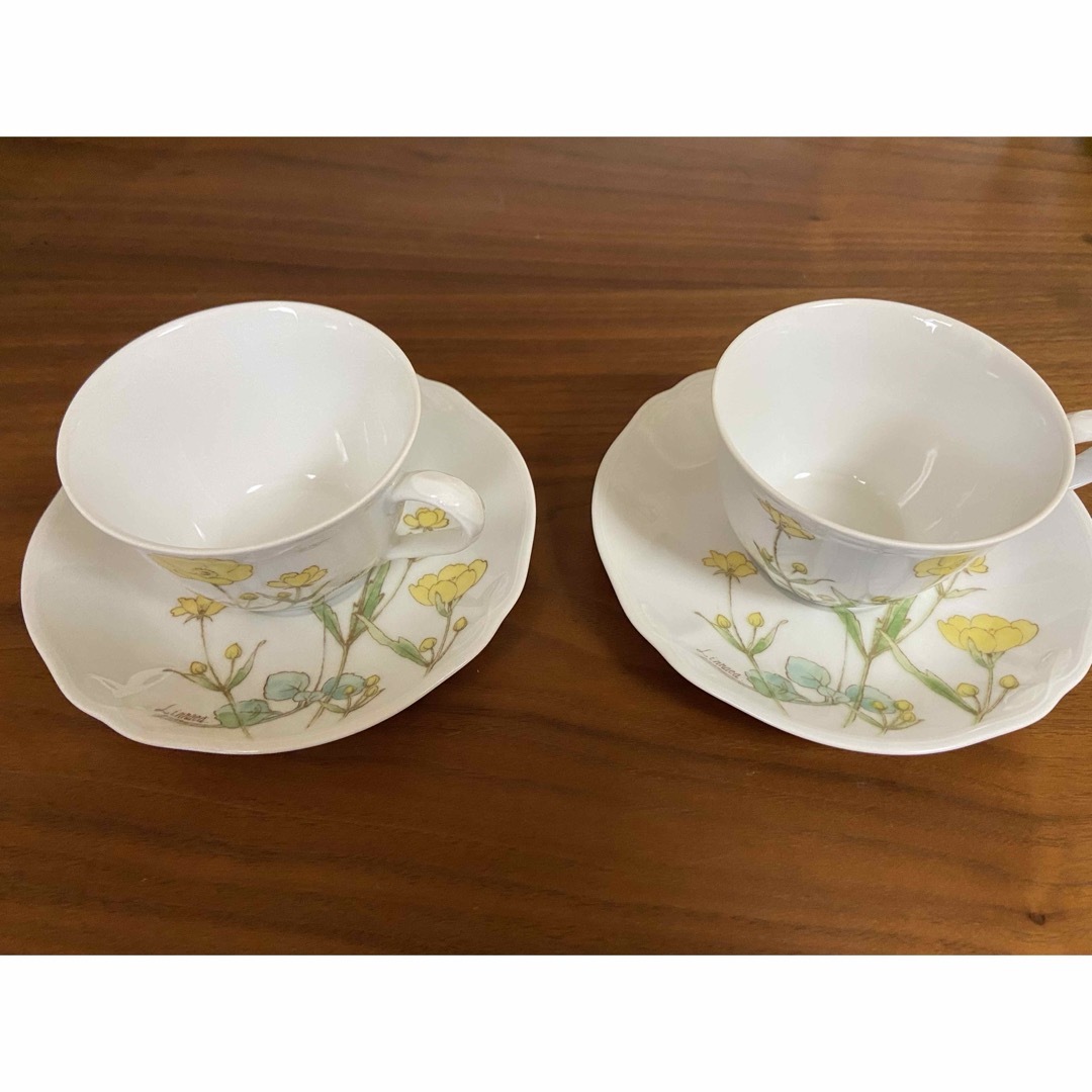 Noritake(ノリタケ)のNoritake ノリタケ 上品なカップ & ソーサー2客 インテリア/住まい/日用品のキッチン/食器(グラス/カップ)の商品写真