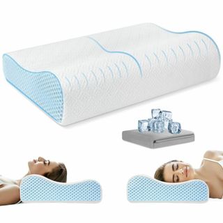 【在庫処分】PKBD 安眠枕 低反発まくら アイスシルク交換用枕カバー 快眠枕 (枕)