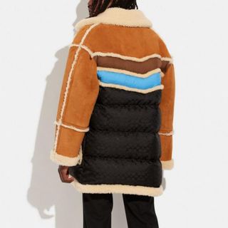 コーチ(COACH)のCoach Shearling Town Coat 定価31万円コート新品未使用(その他)