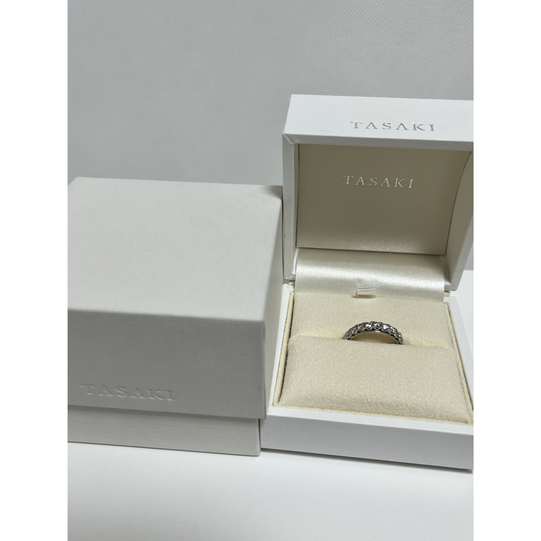 TASAKI(タサキ)のタサキ　ブリッランテ28  0.64ct  PT900  約14号　美品 レディースのアクセサリー(リング(指輪))の商品写真