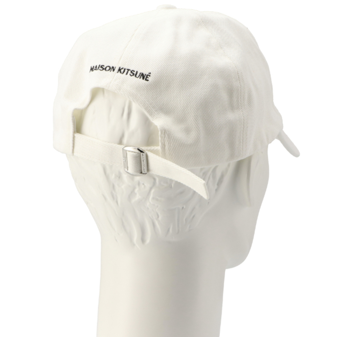 MAISON KITSUNE'(メゾンキツネ)のメゾンキツネ/MAISON KITSUNE 帽子 メンズ TAILLE UNIQUE キャップ WHITE LM06103WW0087-0001-P100 _0410ff メンズの帽子(キャップ)の商品写真
