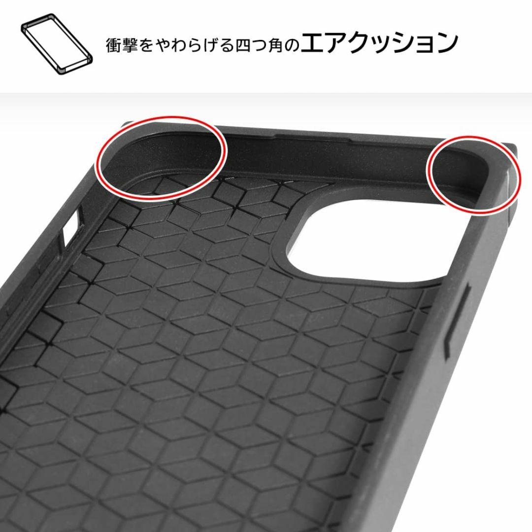 【色:ミニーマウスとお花の総柄_サイズ:iPhone14/13】イングレム iP スマホ/家電/カメラのスマホアクセサリー(その他)の商品写真