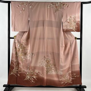 訪問着 身丈156cm 裄丈62.5cm 正絹 美品 秀品 【中古】(着物)