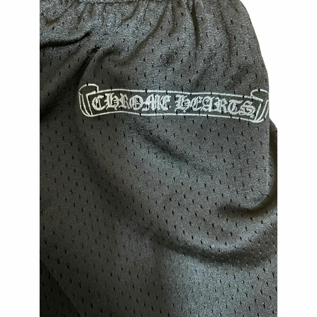 Chrome Hearts(クロムハーツ)の新品★クロムハーツ メッシュパンツ ブラック S メンズのパンツ(ショートパンツ)の商品写真