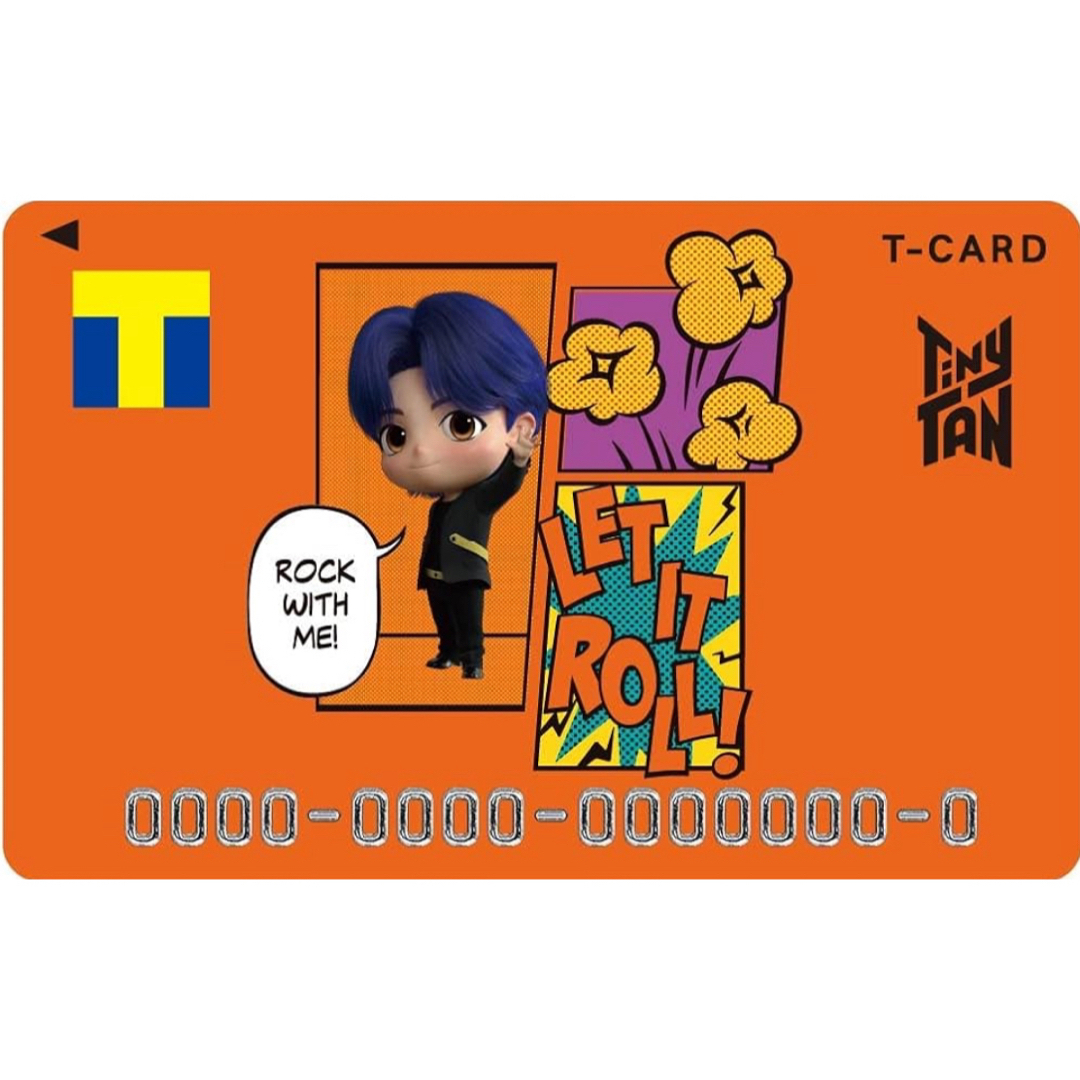 TinyTAN Jung KookTポイントカード　(新品) 販売終了品 エンタメ/ホビーのおもちゃ/ぬいぐるみ(キャラクターグッズ)の商品写真