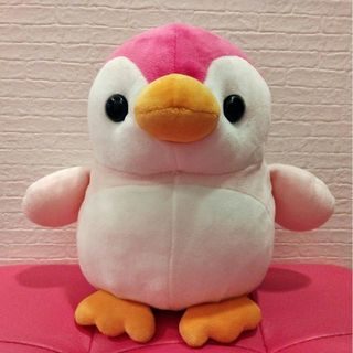 新品 ハッピーマリン ピンク ペンギン ぬいぐるみ ぺんぎん マスコット(ぬいぐるみ)