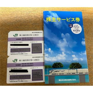 JR東日本　株主優待割引券　2枚(鉄道乗車券)