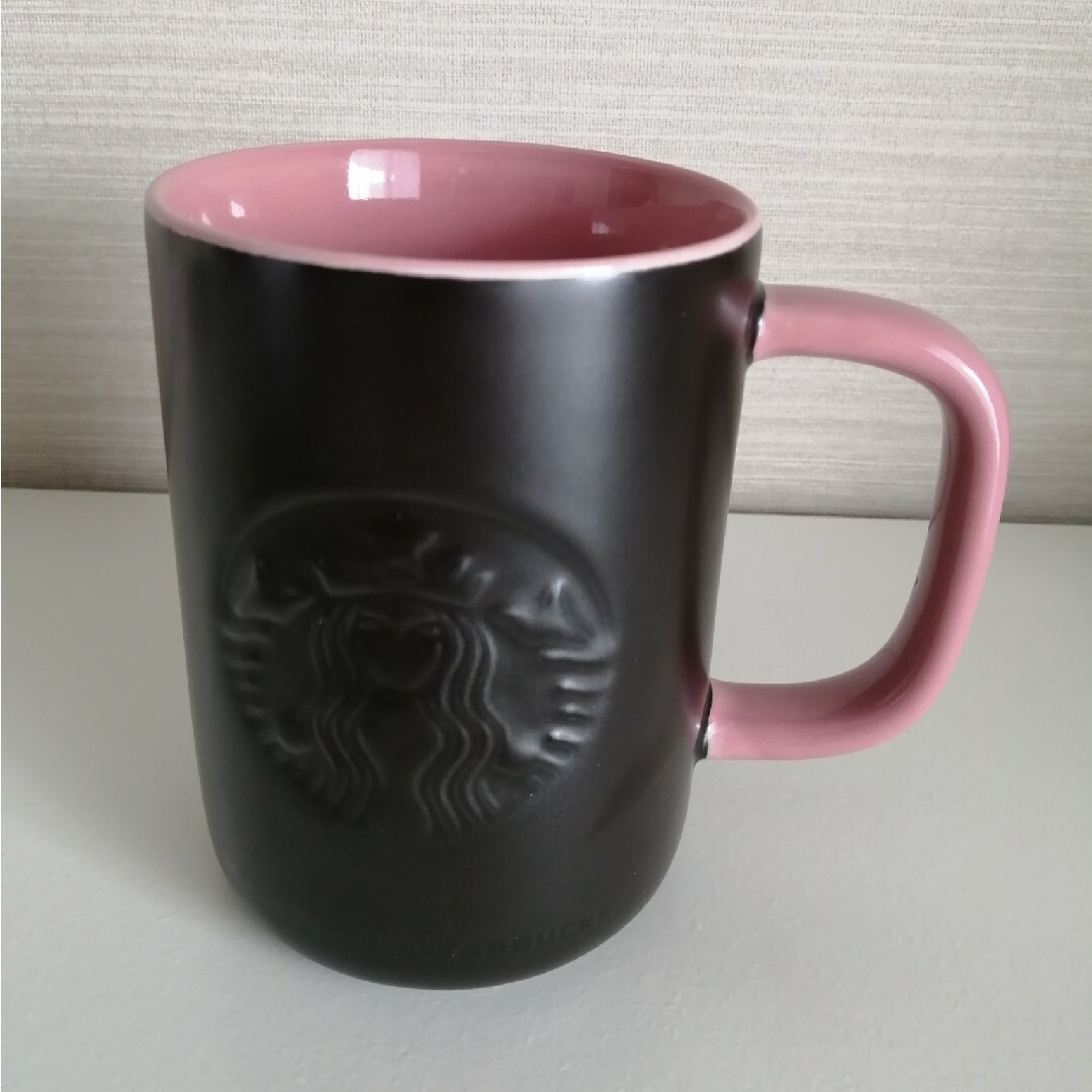 Starbucks(スターバックス)のBLACKPINK×STARBACKS コラボマグカップ インテリア/住まい/日用品のキッチン/食器(グラス/カップ)の商品写真