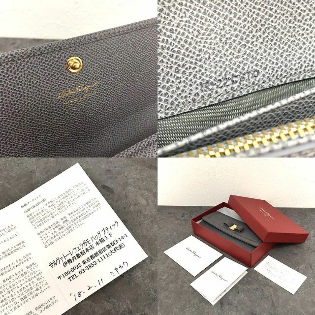 Salvatore Ferragamo(サルヴァトーレフェラガモ)の未使用品 Salvatore Ferragamo 長財布 ヴァラ 349 レディースのファッション小物(財布)の商品写真