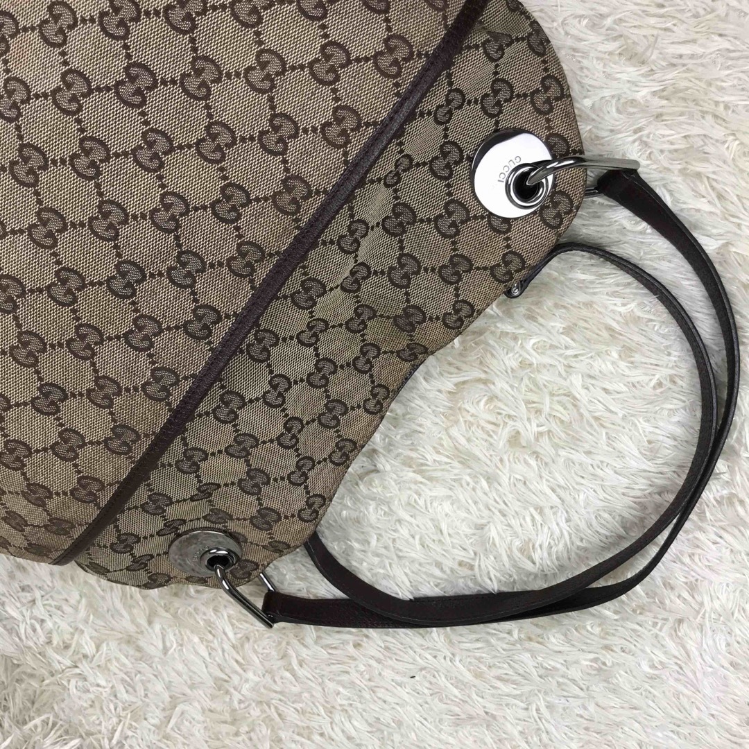 Gucci(グッチ)のグッチ❣️GG キャンバス　ハンドバッグ　トートバッグ　 レディースのバッグ(ハンドバッグ)の商品写真