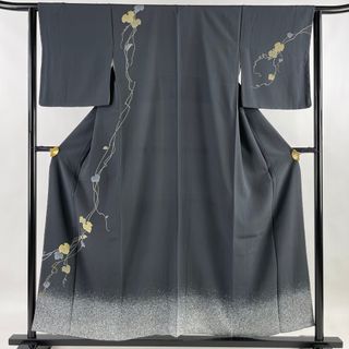 訪問着 身丈155.5cm 裄丈62.5cm 正絹 美品 逸品 【中古】(着物)