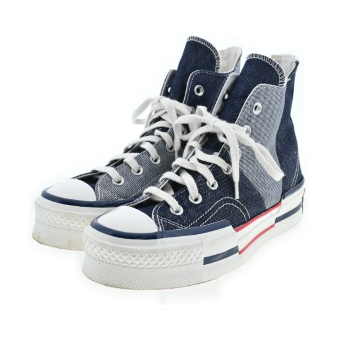 CONVERSE(コンバース)のCONVERSE コンバース スニーカー 24.5cm 紺 【古着】【中古】 レディースの靴/シューズ(スニーカー)の商品写真