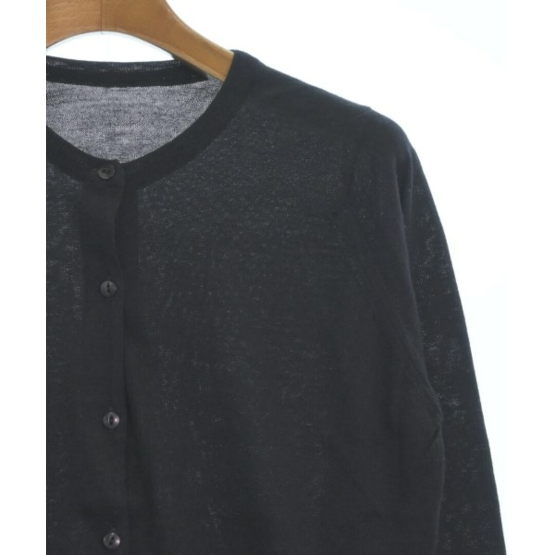 JOHN SMEDLEY(ジョンスメドレー)のJOHN SMEDLEY ジョンスメドレー カーディガン -(S位) 黒 【古着】【中古】 レディースのトップス(カーディガン)の商品写真