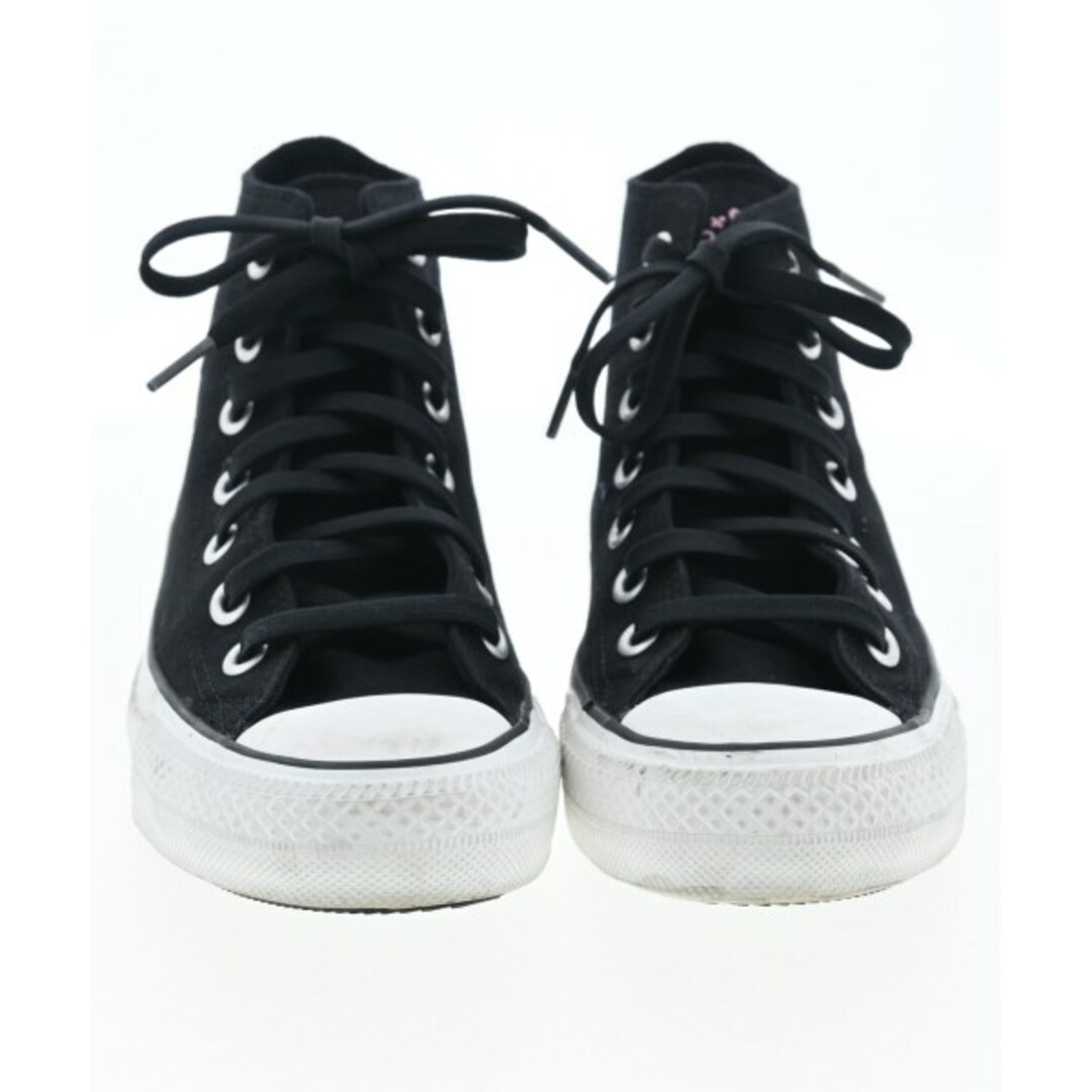 CONVERSE(コンバース)のCONVERSE コンバース スニーカー 23.5cm 黒 【古着】【中古】 レディースの靴/シューズ(スニーカー)の商品写真