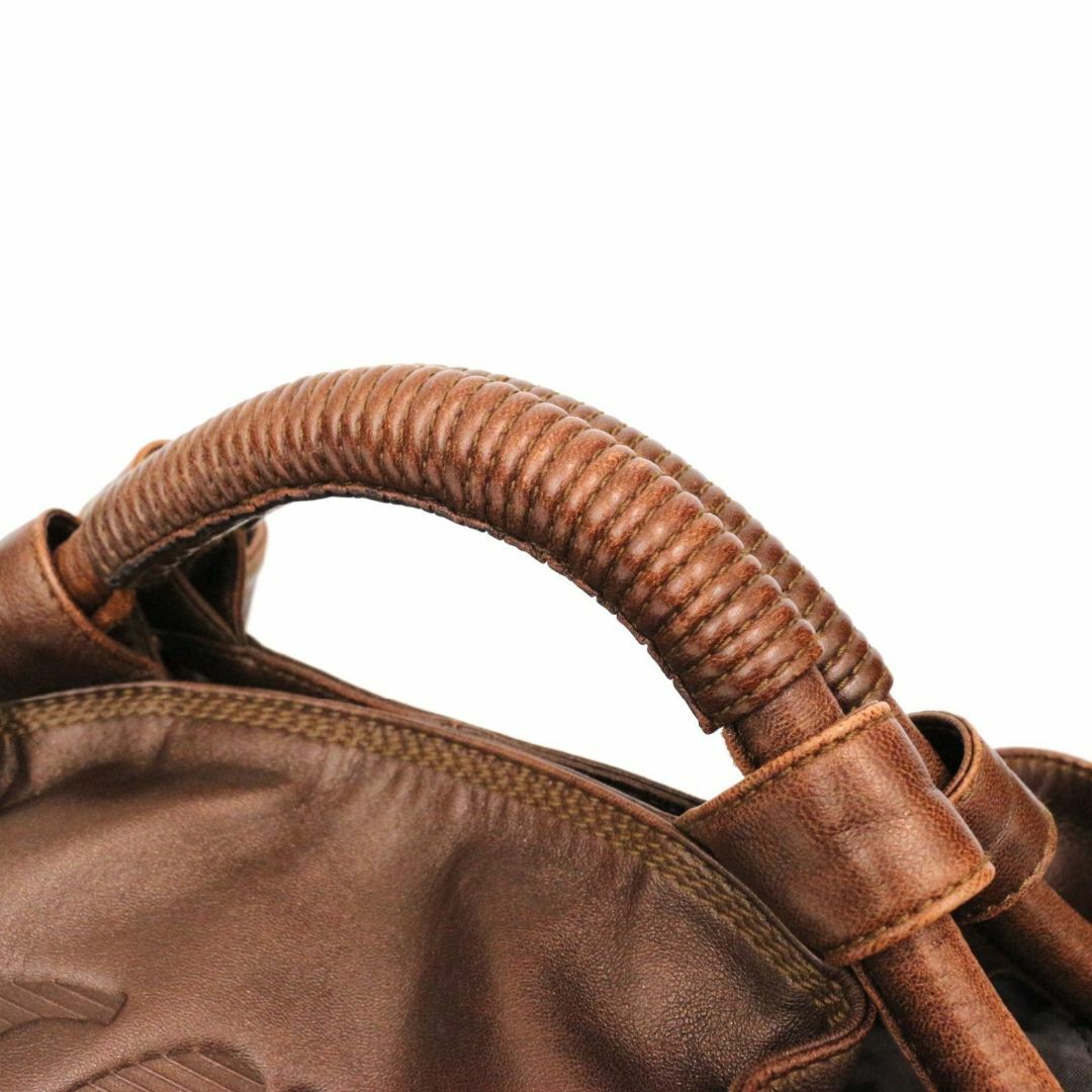 LOEWE(ロエベ)のロエベ ナッパアイレ ハンドバッグ レザー 本革 茶 ブラウン ブロンズ 巾着 レディースのバッグ(ハンドバッグ)の商品写真